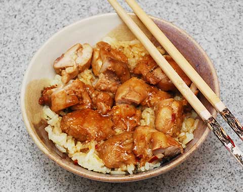 Szechuan Chicken Thighs