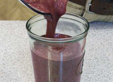 Acai Blueberry Coconut Smoothie