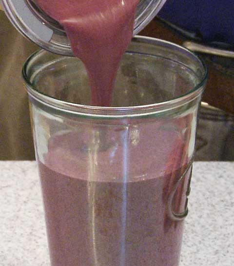 Blueberry Acai Juice Smoothie
