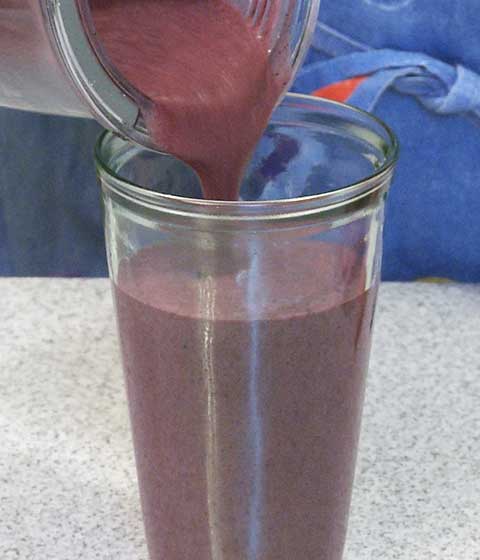 Blueberry Almond Smoothie