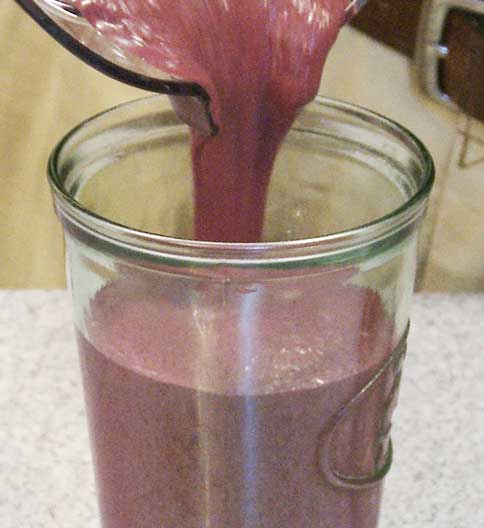 Blueberry Almond Yogurt