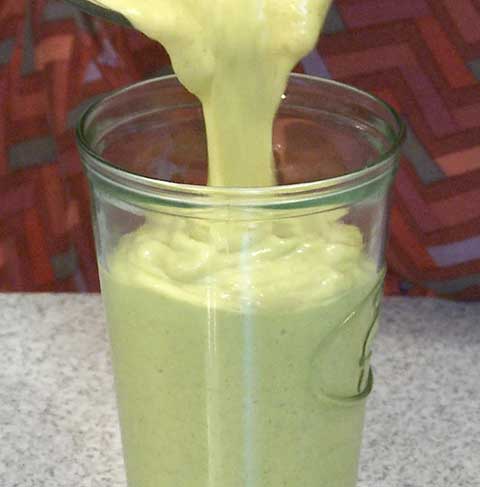 Pineapple Mango Avocado Smoothie