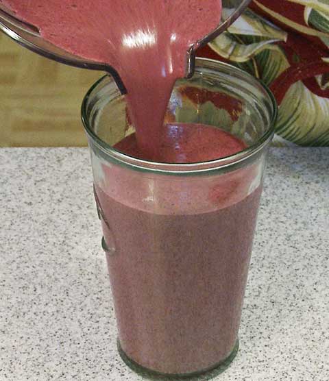Red Wine Smoothie
