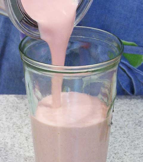 Simple Strawberry Smoothie